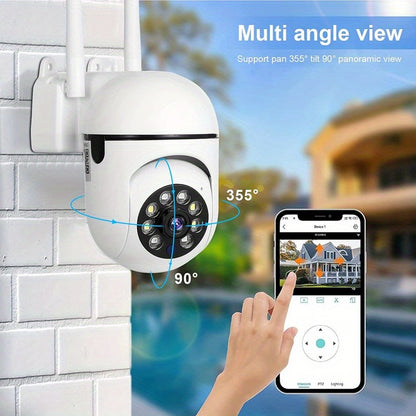 E27 Lamp Monitor Surveillance Camera Wireless 360 Degree Camera Outdoor Photography Mobile Phone Remote Indoor Day And Night Full Color Home Monitor